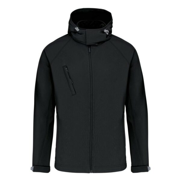 Muška troslojna softshell jakna s kapuljačom