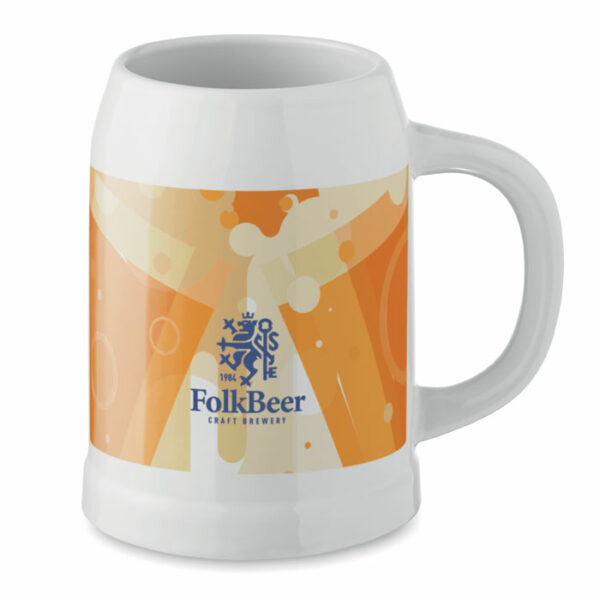 SUBLIER Sublimacijska pivska krigla 500 ml | Poslovni promo pokloni | promopoint.hr