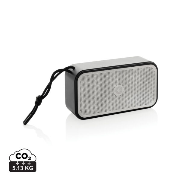 Swiss Peak RCS bas zvučnik od recikliranog aluminija snage 10 W | Poslovni promo pokloni | promopoint.hr