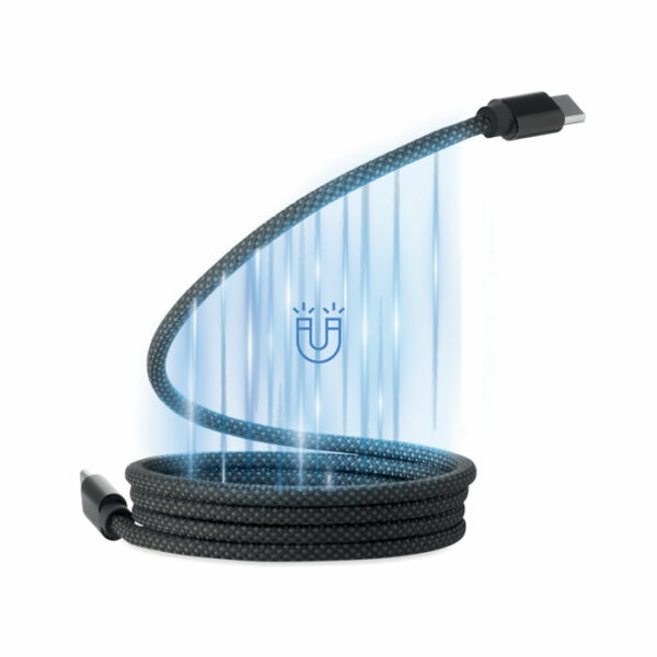 BRAID Pleteni magnetski kabel u RPET-u | Poslovni promo pokloni | promopoint.hr