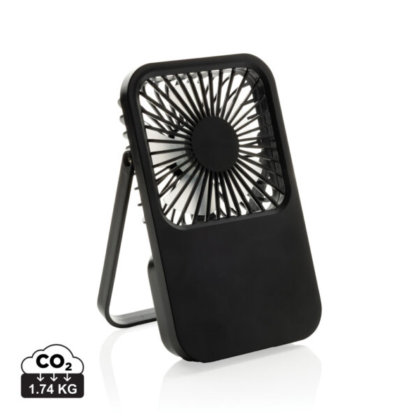 Aervina RCS punjivi stolni ventilator od reciklirane plastike | Poslovni promo pokloni | promopoint.hr